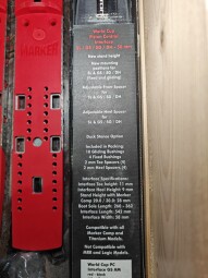 PODLOŽKA MARKER WC PISTE CONTROL INTERFACE